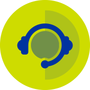 Customer support icon lrs colors